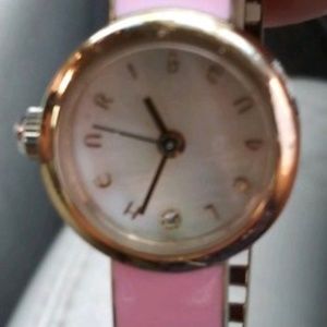 Henri Bendel Cuff Watch Pink NEW